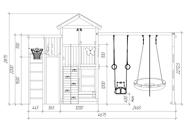 Детская площадка Савушка Мастер 4 COMFORT Plus Детская площадка Савушка Мастер 4 COMFORT Plus